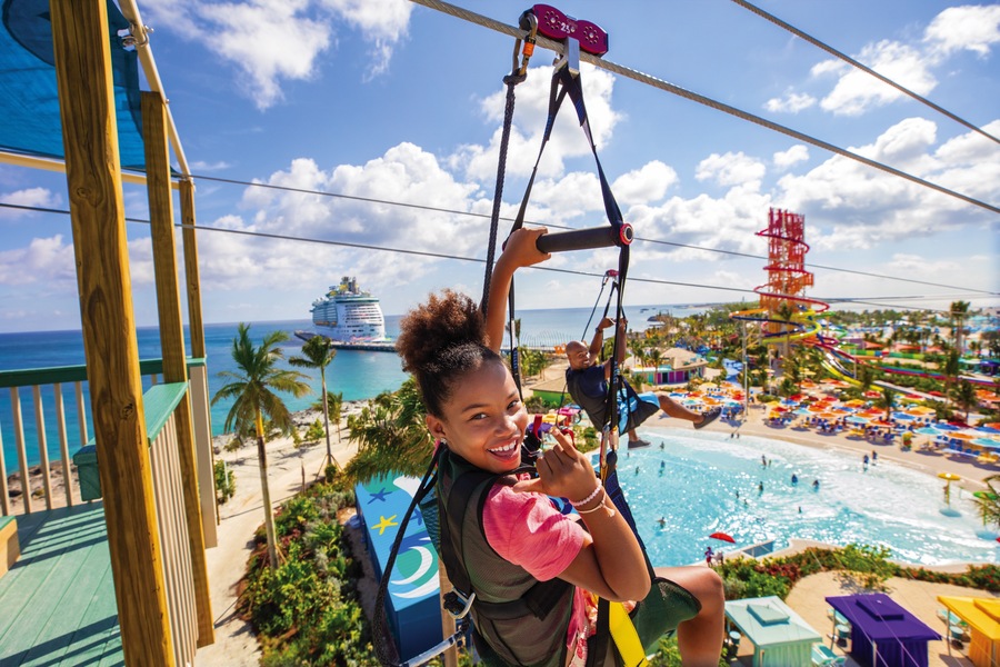 Royal Caribbean International, Mariner of the Seas, CocoCay, Zip Line, JordanDani.jpg